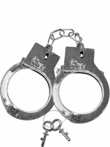 Plastic handcuffs with key - with,