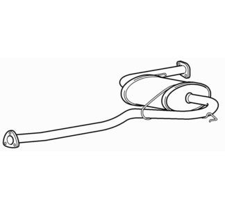 Quality centre exhaust middle - centre,