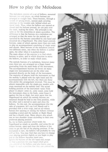 Handbook for melodeon - handbook,