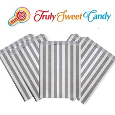 Candy Stripe Paper Bags Party Sweet Treat Buffet Gift Shop Coloured 5"x7" Polka 
