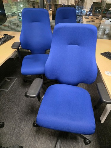Blue office chair orangebox - office,