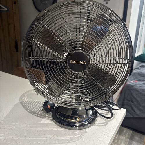 Sona vintage desk fan - 12,