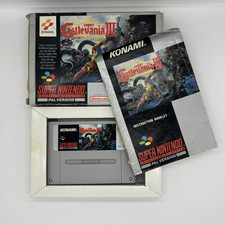 snes SUPER CASTLEVANIA IV 4 Boxed With Manual Nintendo