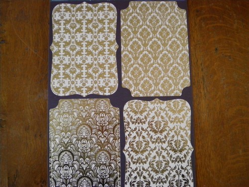 Beautiful kanban die cut - die, gilt