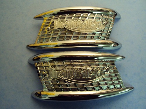 Triumph gallon tank badges f - tank,