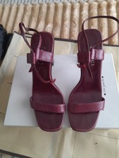 Ladies Red Gucci Sandals UK 6