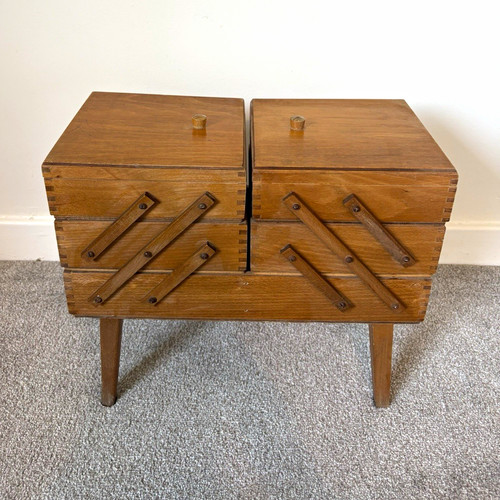 Vintage wooden cantilever - vintage,