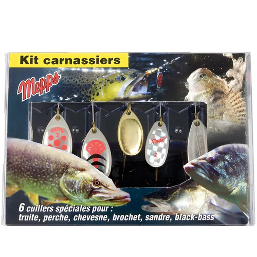 Mepps predator kit spinners - predator,