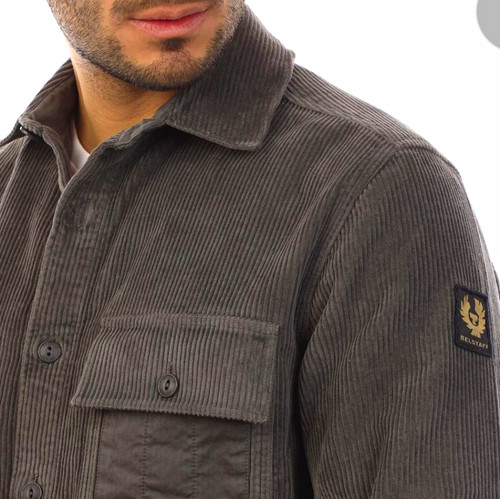 Belstaff men grey corduroy - belstaff, men’s