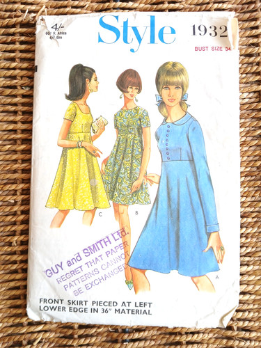 Vintage 1960s style - vintage, sewing