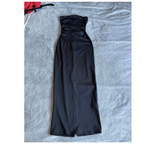 Bershka black strapless - bershka,