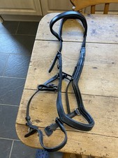 Rambo Micklem Competition  Bridle Black Leather Standard Horse Ex Con