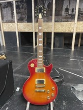 Hohner Rockwood Pro Rp250 Sunburst Orange Lp Style Electric Guitar 4/4 Right