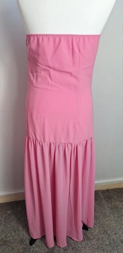 Pink strapless maxi - maxi, with