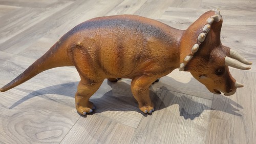 Large triceratops soft rubber - triceratops,