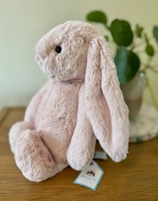 Jellycat Bashful Blush Bunny Medium - *NEW* With Tags