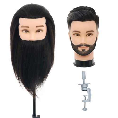 100 real hair mannequin - 14",