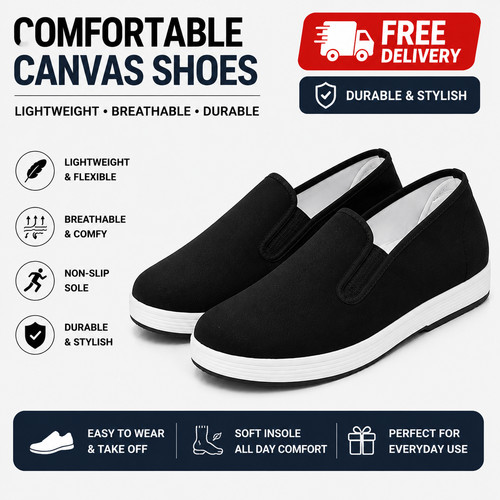 Kung men cloth shoes - cloth,