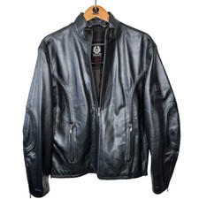 Belstaff Silver Leather Jacket