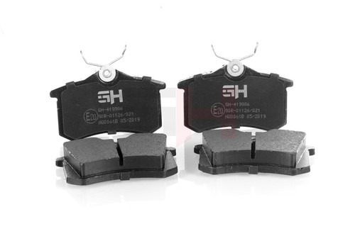 Rear brake pads - brake, gh