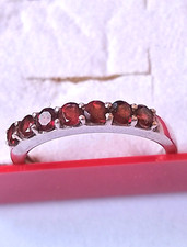 925 SILVER HALF ETERNITY  RING