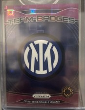 Inter Milan Purple Refractor Badge Panini Club World Cup /49