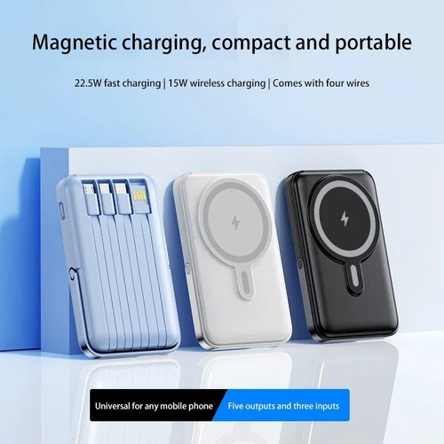 Magnetic power bank 10000mah - power,