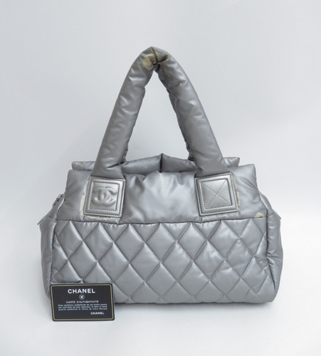 Chanel nylon coco cocoon tote - chanel,