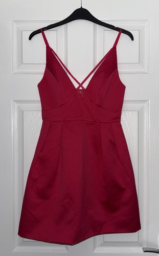 Bnwt topshop pink cross front - topshop,