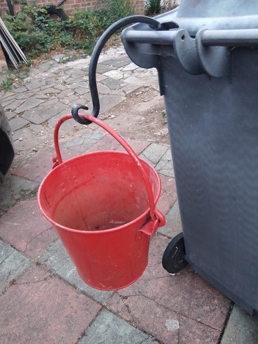 Vintage fire bucket - vintage,
