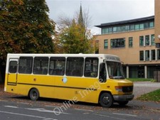 Photo 6x4 Western Education & Library School Bus An Oghmagh Pictured park c2010