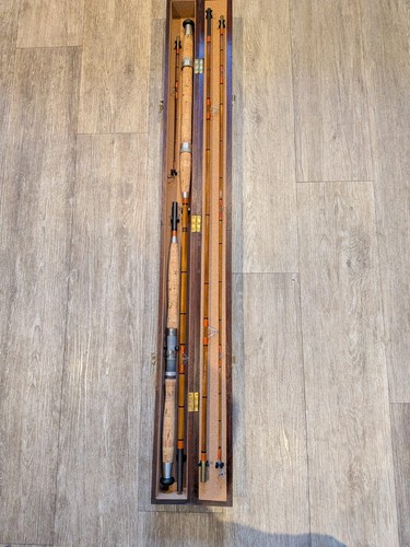 Vintage split cane fishing - vintage, rod