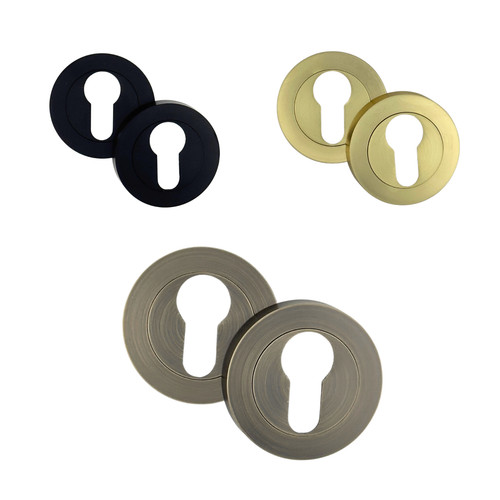 Axs euro escutcheon pair - axs, 52mm