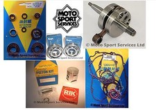 KX 80 98-00 82cc Mitaka Engine Rebuild Kit Crank Piston C Mains Gasket Seal Kit