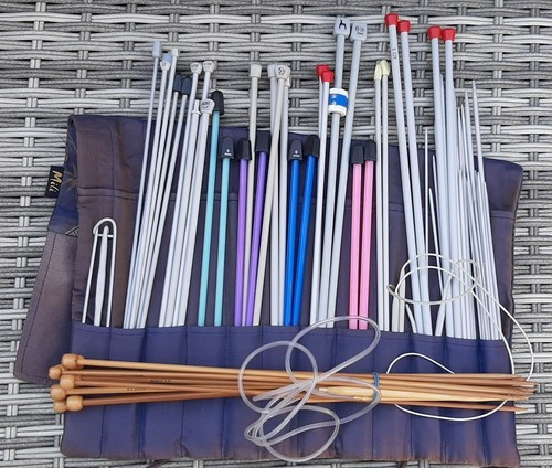 Job lot knitting needles mix - needles:,