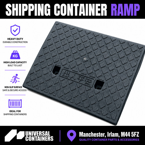 Shipping container ramp heavy - ramp,