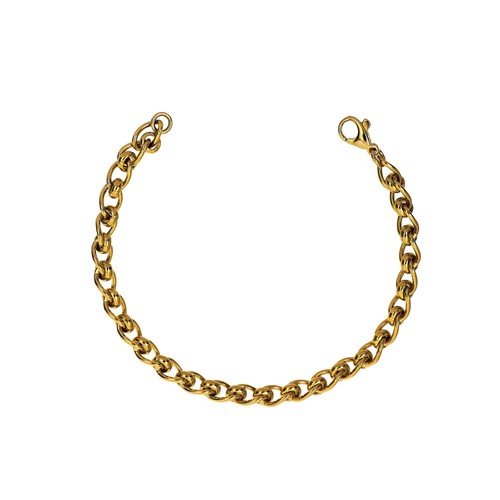 Pre owned 9ct gold - curb, &