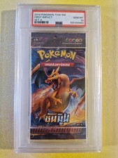 POKEMON CHARIZARD PSA 10 Booster Pack First Impact Sun & Moon AS1a Thai POP 2!
