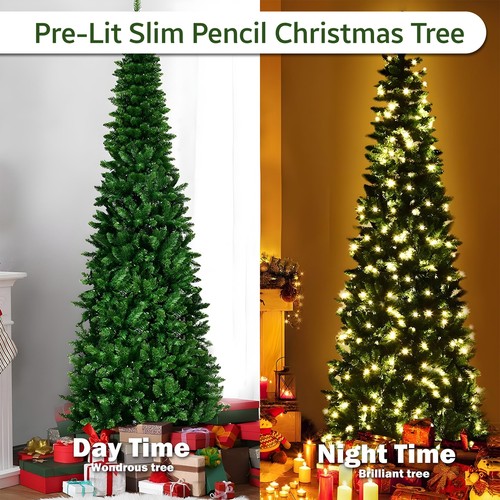 6ft slim christmas tree - christmas,