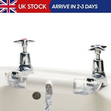 Water Saving Mixer/Adaptor For Sinks With Separate Taps For Hot And Cold Water