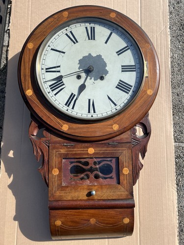 Antique american inlaid day - inlaid,