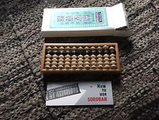 Tonya Soroban Japanese abacus new boxed 