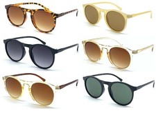 Retro Round Lens Keyhole Frame