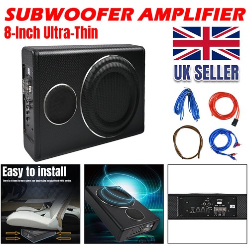 Active underseat car bass box - active,