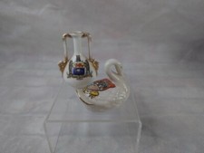 2 X Crested China Items Swan