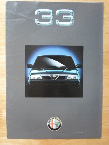 Alfa romeo saloons - 33, orig