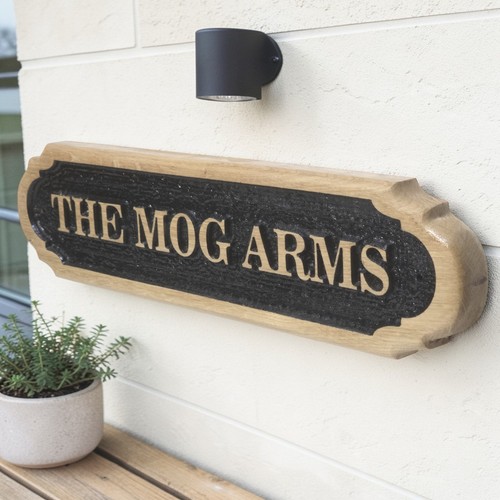 Personalised solid oak house - personalised,