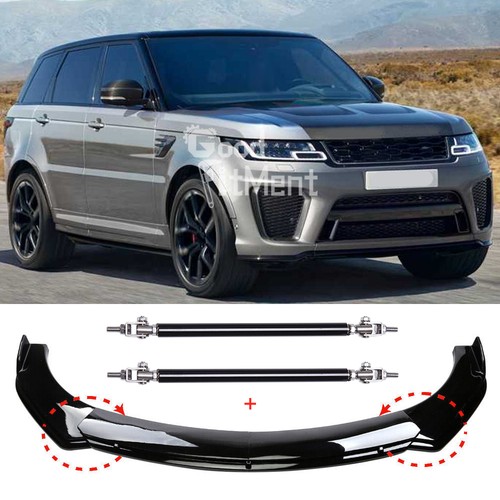 Gloss front bumper spoiler - front,