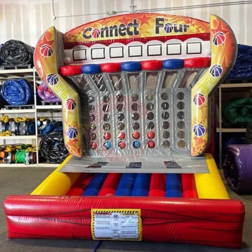 Inflatable basketball toss - inflatable,