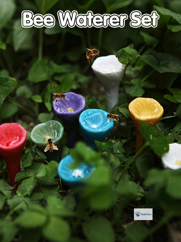 5pcs colorful bee watering - colorful,